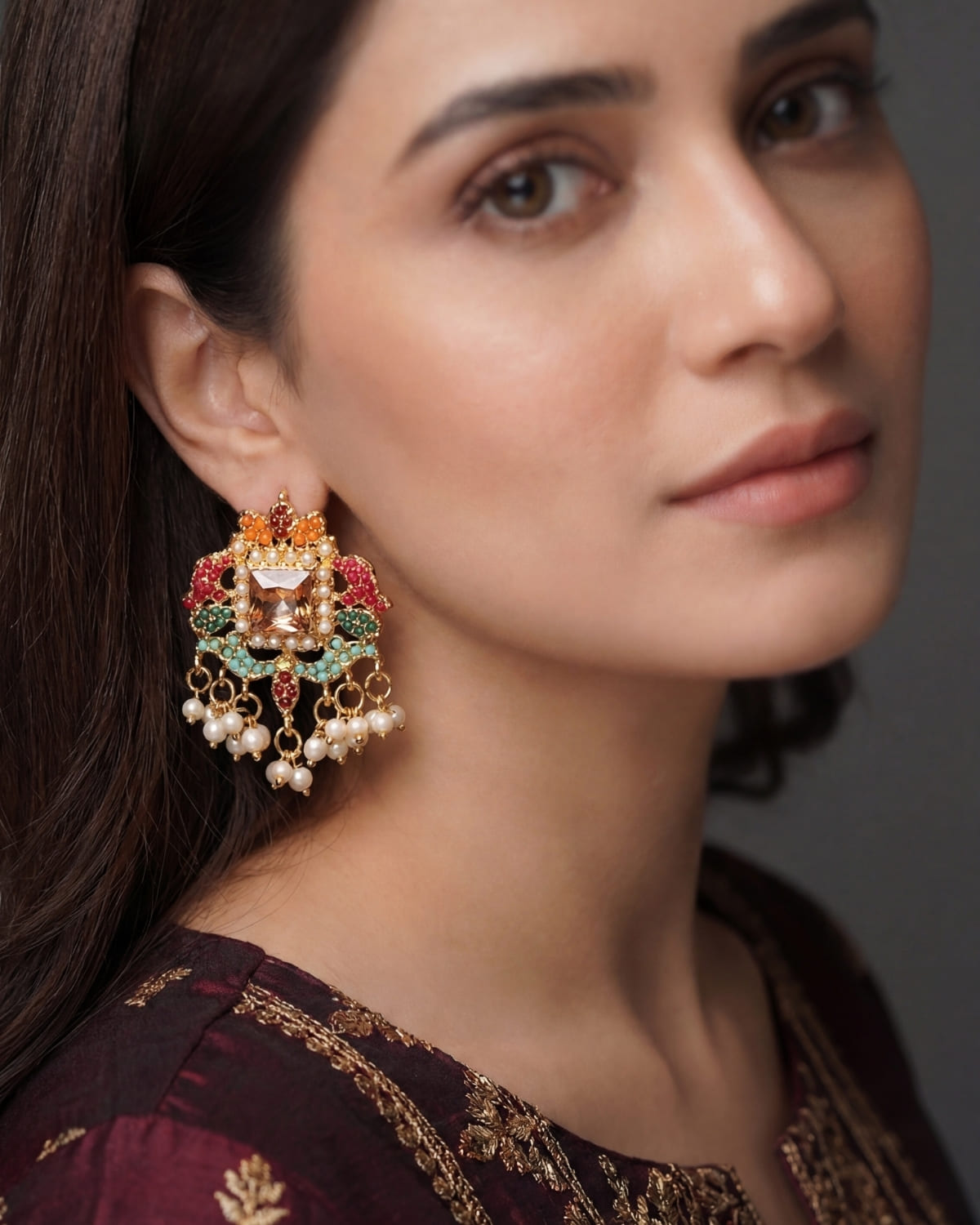 Zircon Earrings