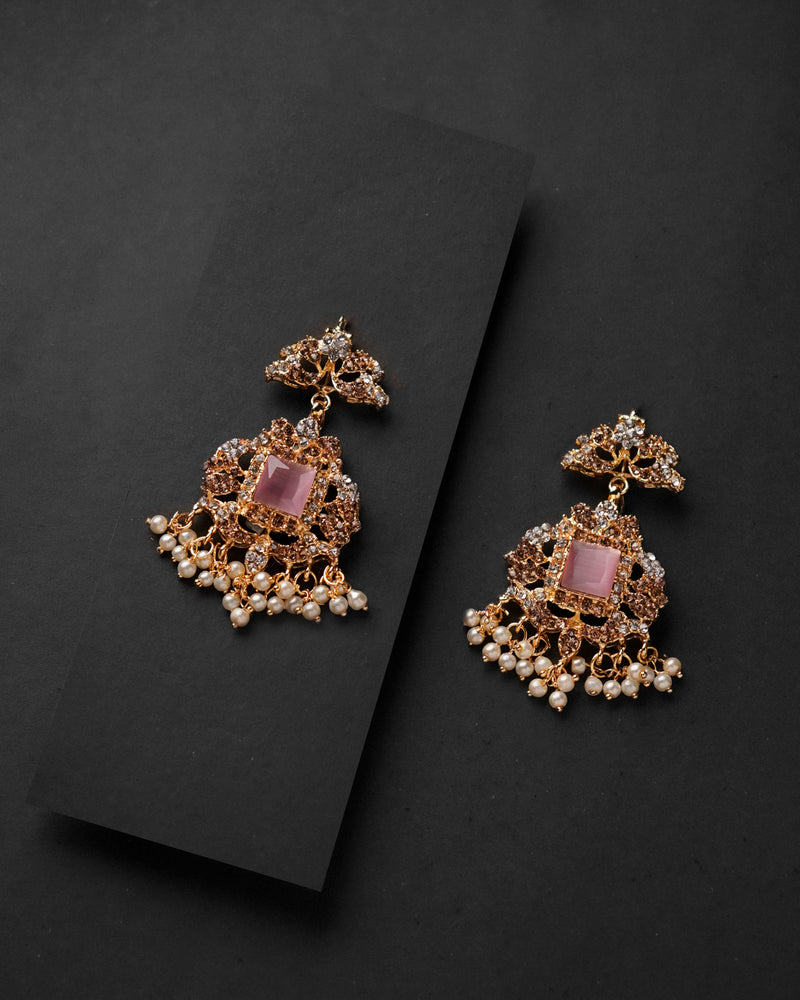 Zircon Earrings T-FC