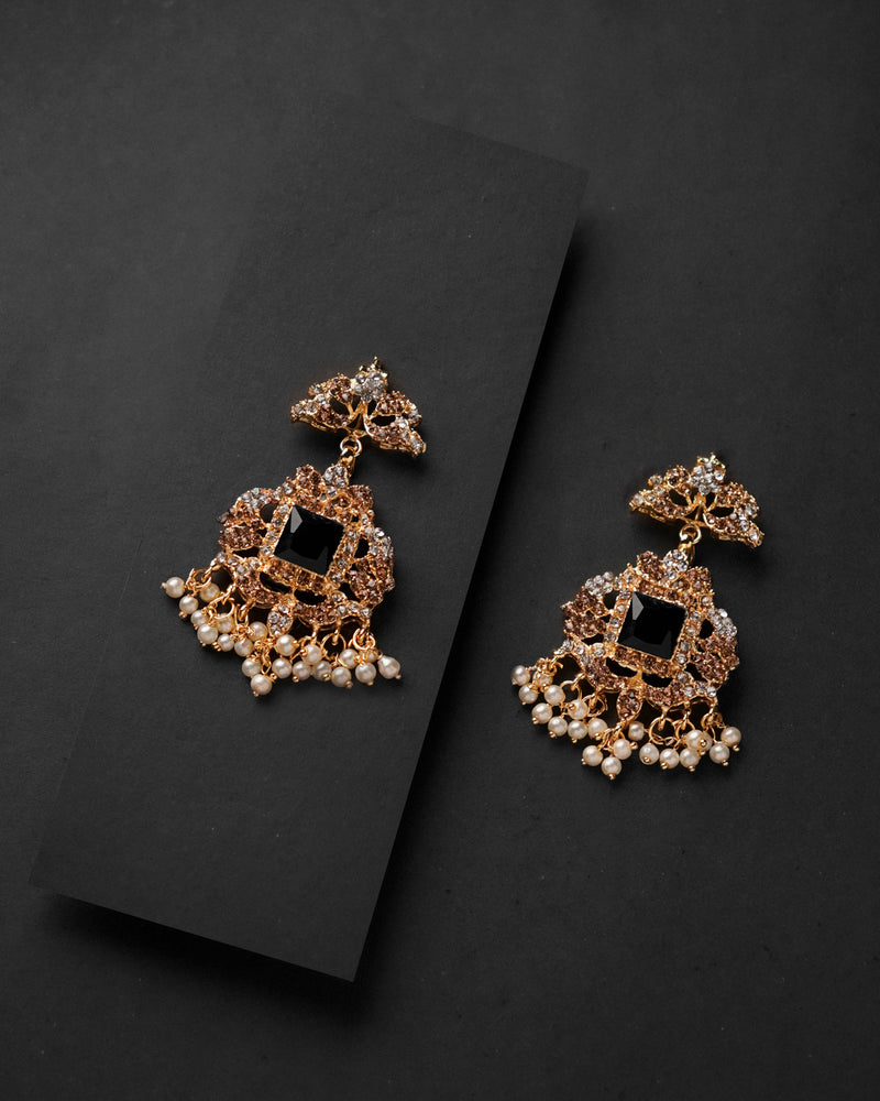 Zircon Earrings T-FC