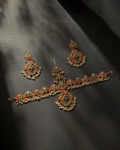 Matha Pati with Earrings
