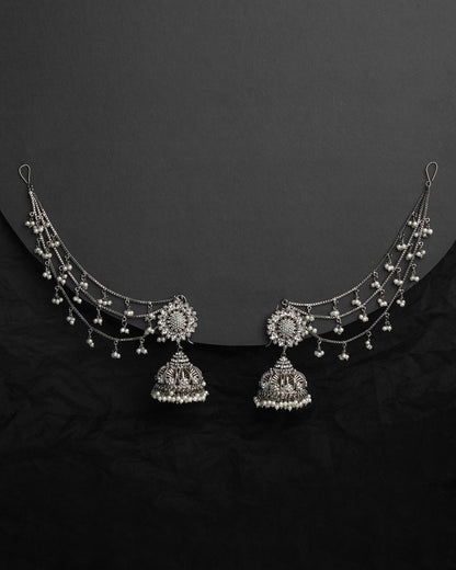 Zeenat Signature Jhumka with Sahara