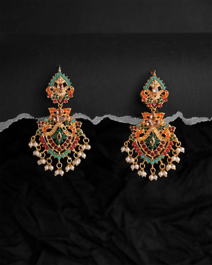 Matha Pati with Earrings