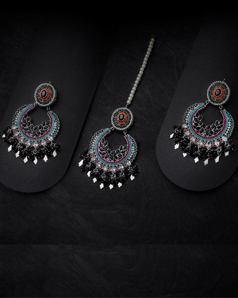Bahar-e-Nauratan Earrings Bindiya