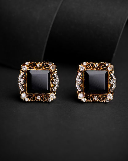 Stone Zircon Studs