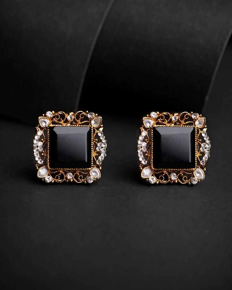 Stone Zircon Studs