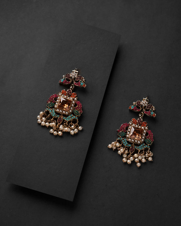 Zircon Earrings T-FC