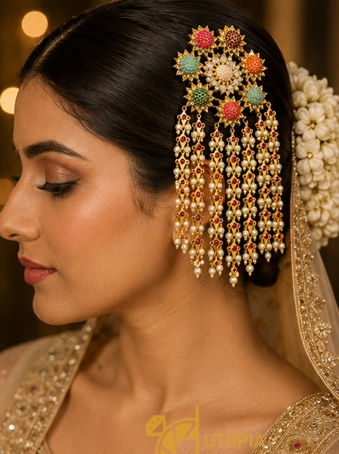 Trendy Shaahi Sees Phool Headpiece