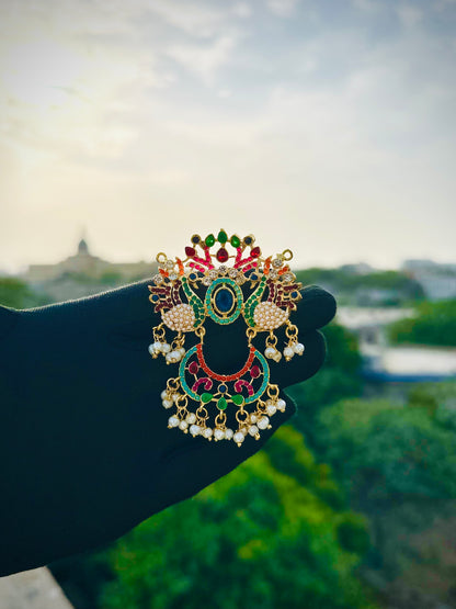 Tasni | Half Jhumar | Hair Clip