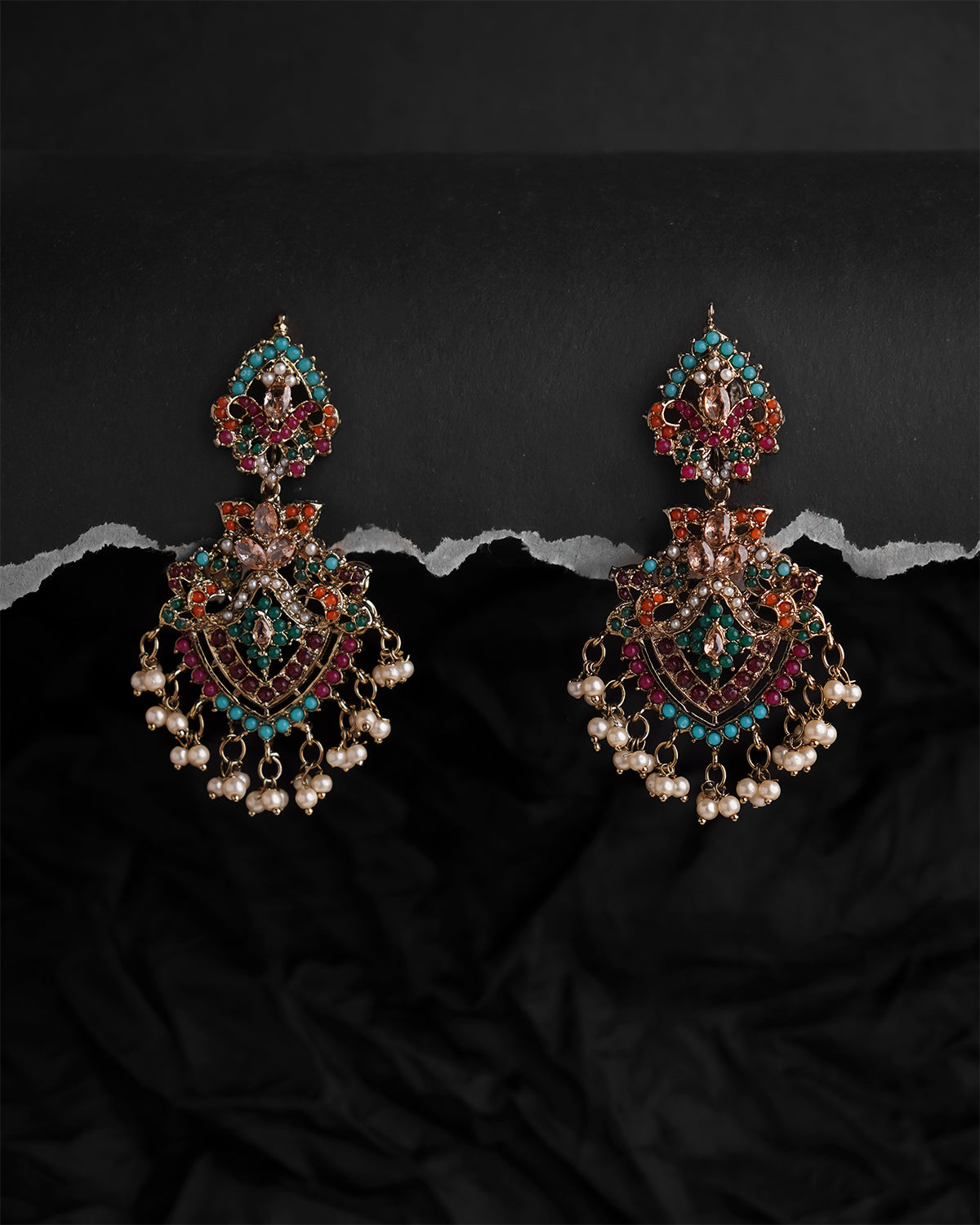Matha Pati with Earrings