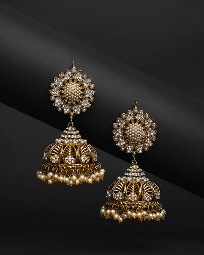 Zeenat Signature Jhumka Bindiya with Sahara