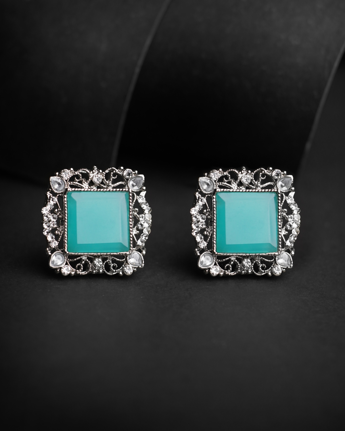 Stone Zircon Studs