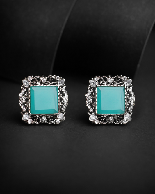Stone Zircon Studs