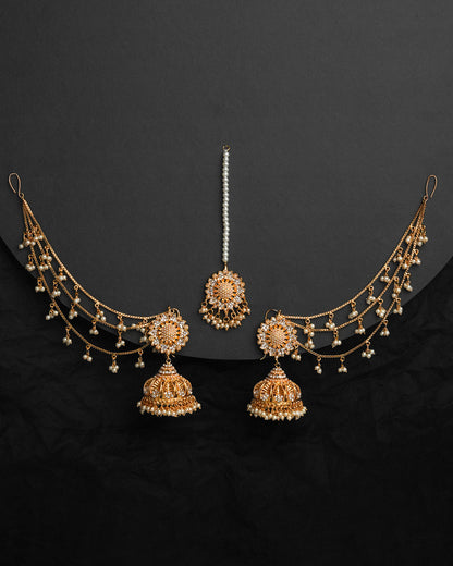 Zeenat Signature Jhumka Bindiya with Sahara