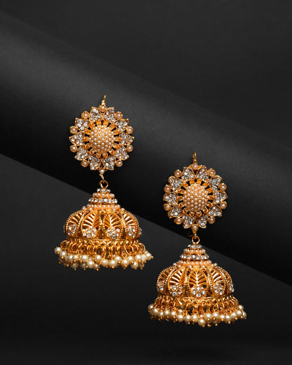 Zeenat Signature Jhumka Bindiya with Sahara