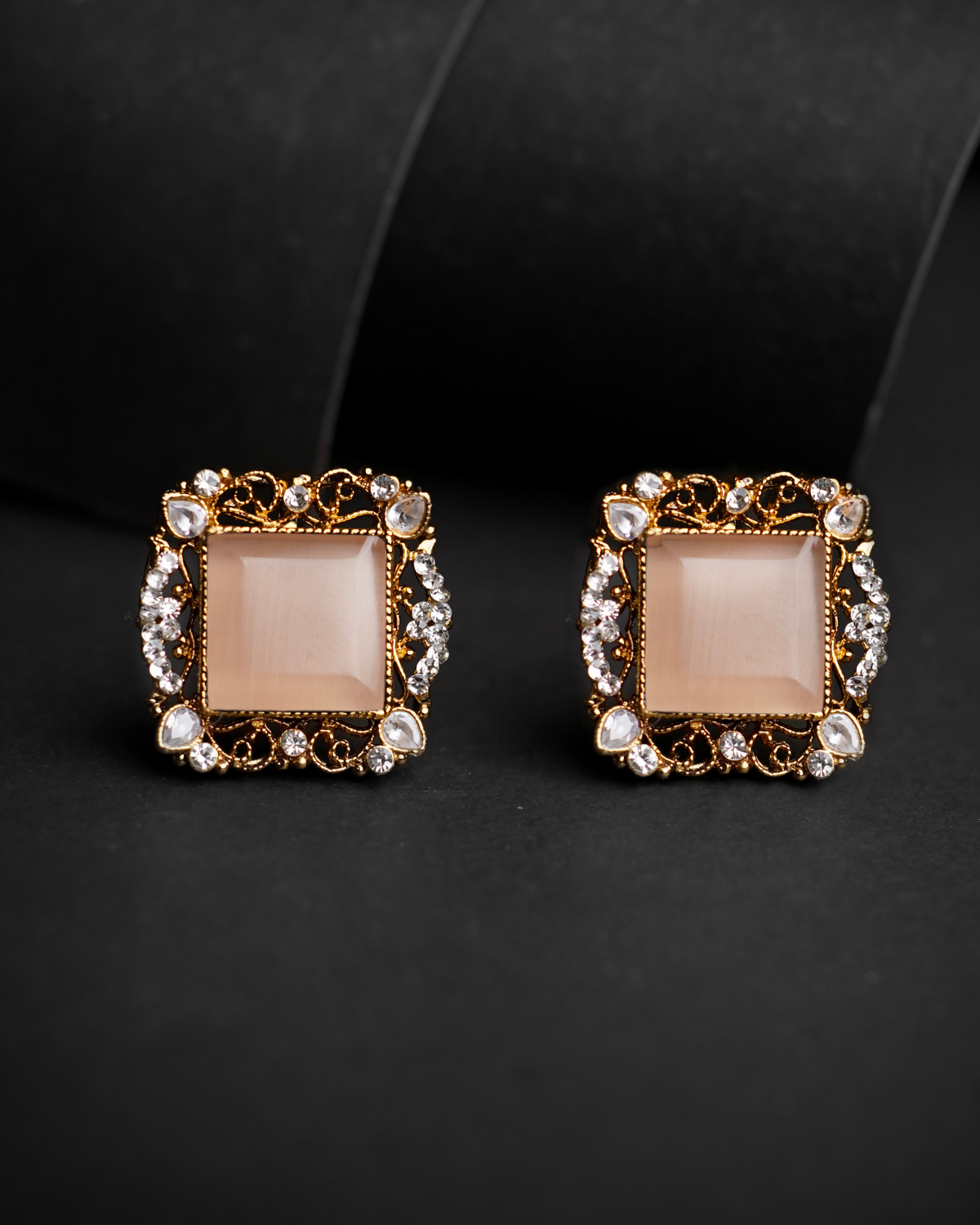 Stone Zircon Studs