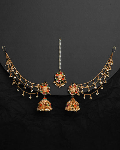 Zeenat Signature Jhumka Bindiya with Sahara