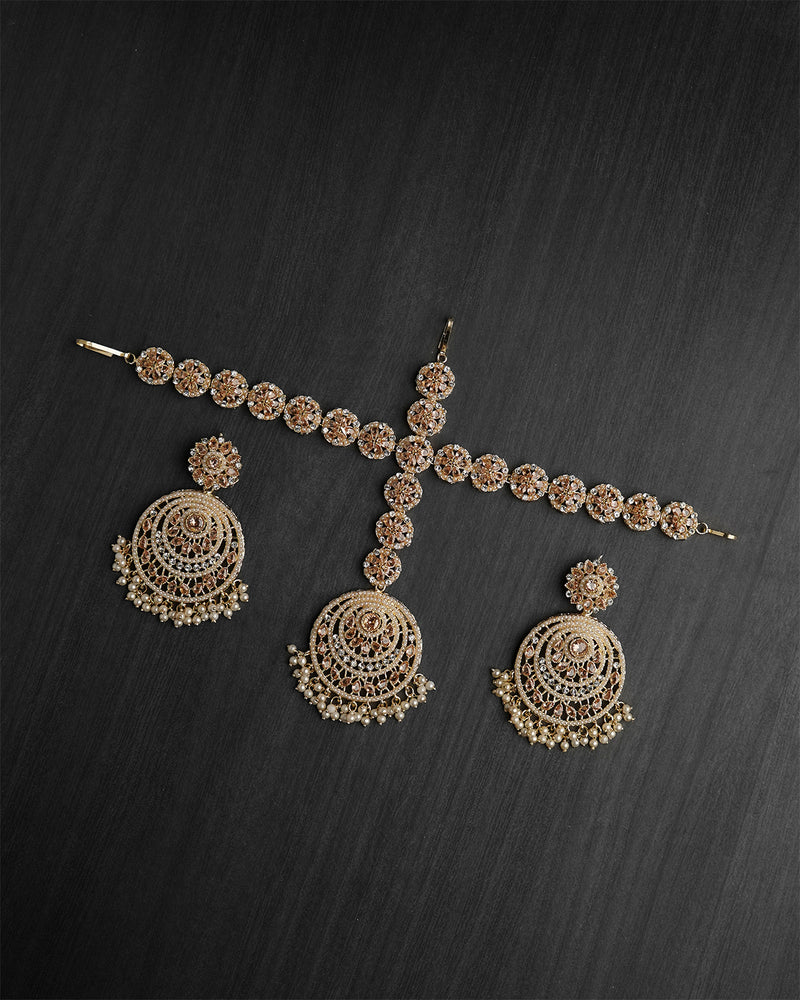 Golden-Nauratan Sheesh Pati