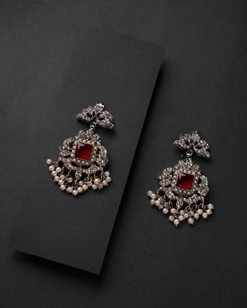 Zircon Earrings T-FC