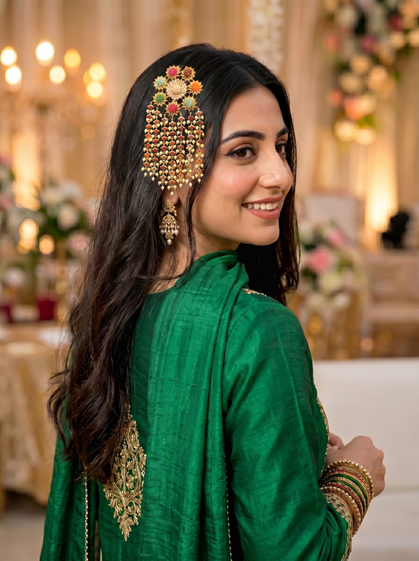 Trendy Shaahi Sees Phool Headpiece