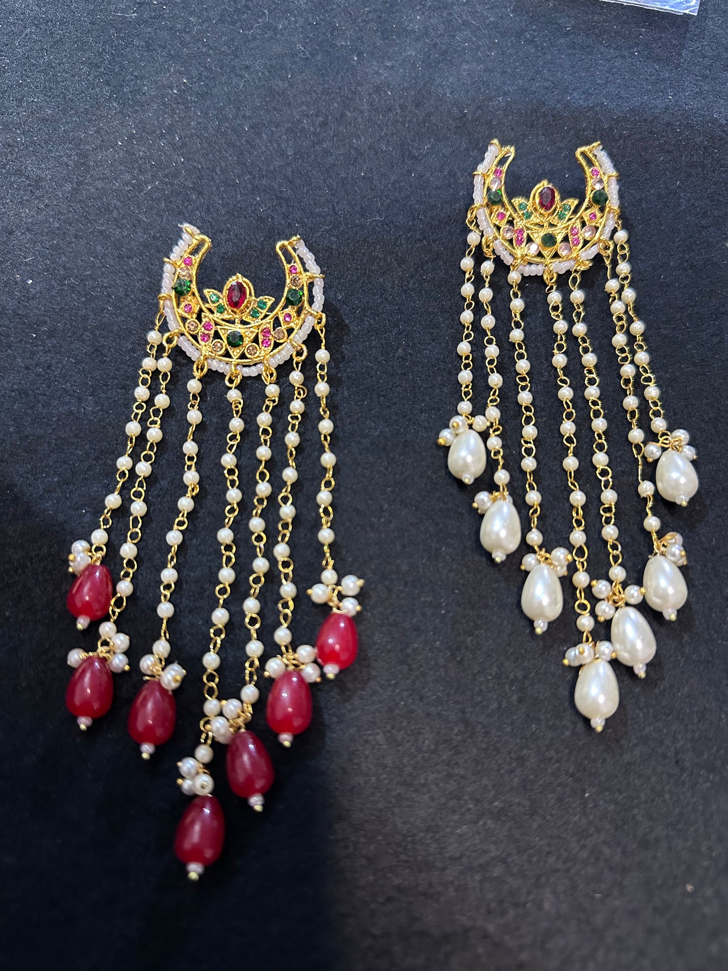 Pearl Drop Tasni | Jhumar