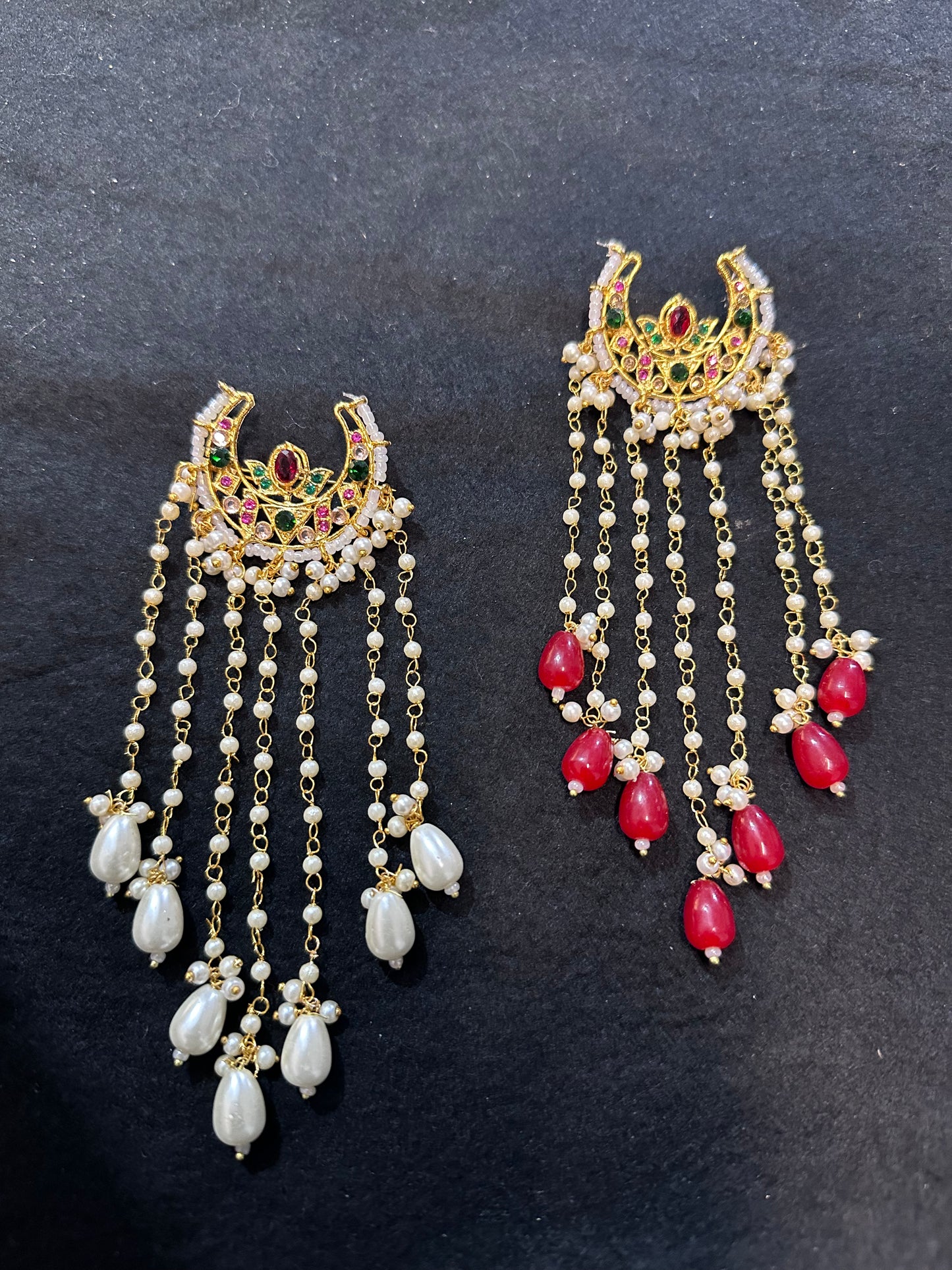 Pearl Drop Tasni | Jhumar