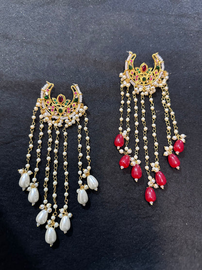 Pearl Drop Tasni | Jhumar