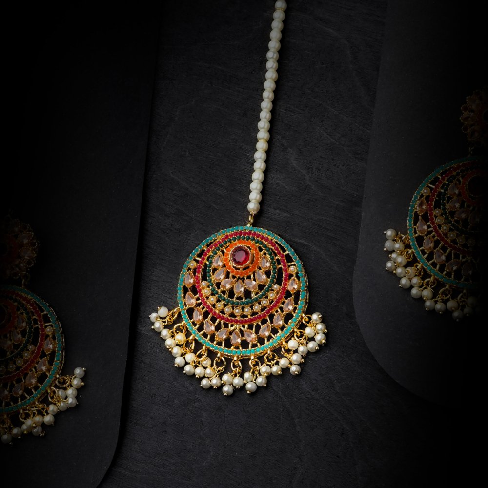 Earrings with Bindiya - Image 7